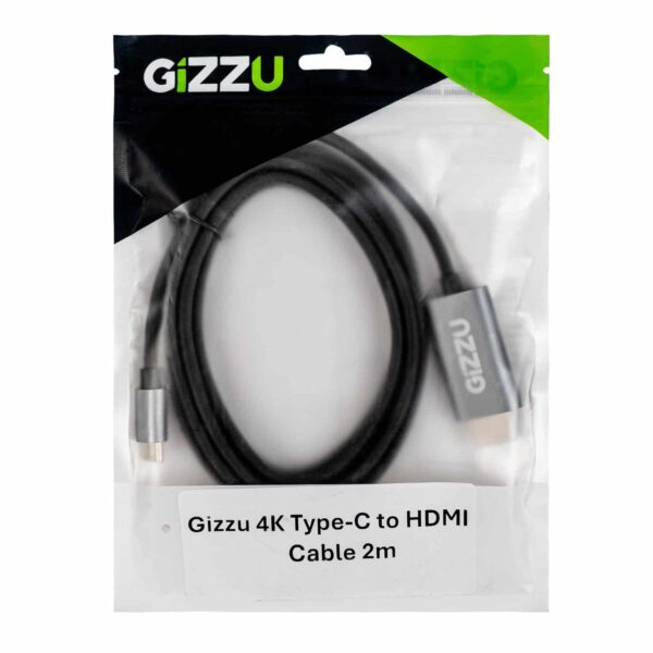 Gizzu 4K60Hz Type-C To Hdmi Cable 2M 4 Gizzu 4K60Hz Type C To Hdmi 2M Cable Pol Wr 03.Jpg