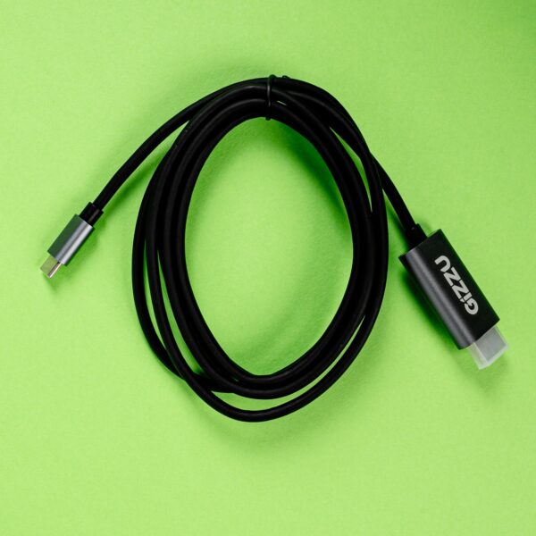 Gizzu 4K60Hz Type-C To Hdmi Cable 2M 5 Gizzu 4K60Hz Type C To Hdmi 2M Cable Pol Wr 02.Jpg