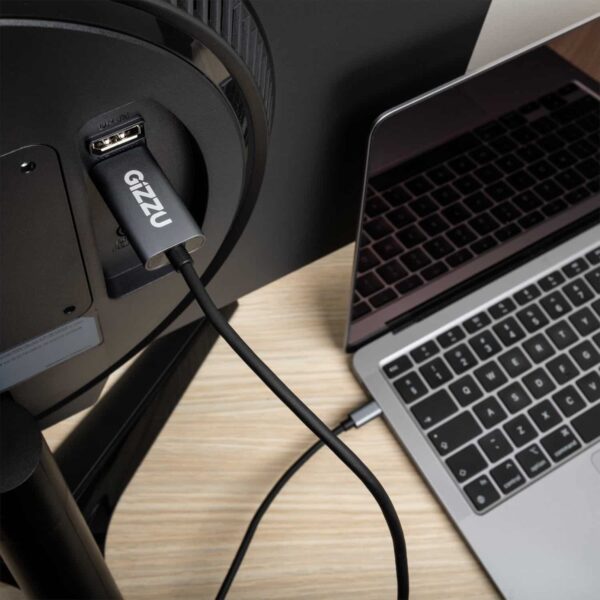 Gizzu 4K60Hz Type-C To Hdmi Cable 2M 3 Gizzu 4K60Hz Type C To Hdmi 2M Cable Pol Wr 05.Jpg