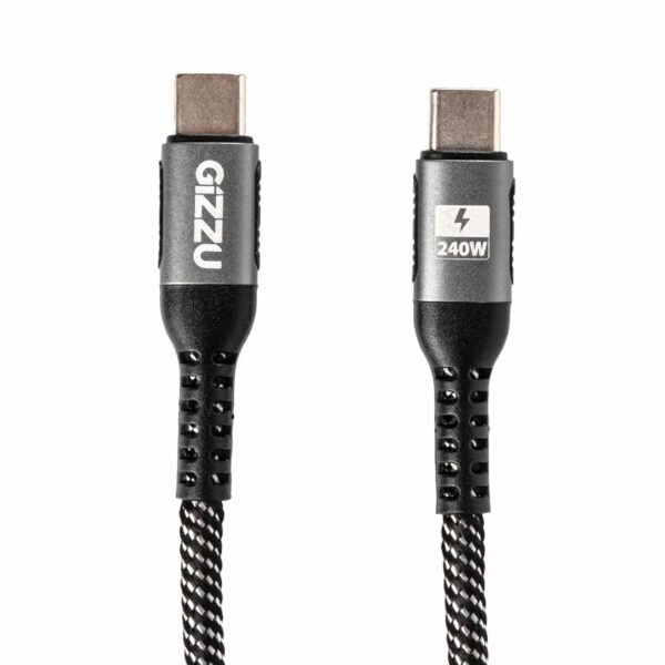 Gizzu 240W 480Mbps Type-C 2M Cable