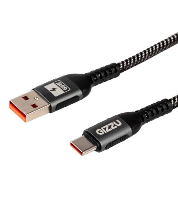 GIZZU 66W 480Mbps USB to Type-C 2m Cable
