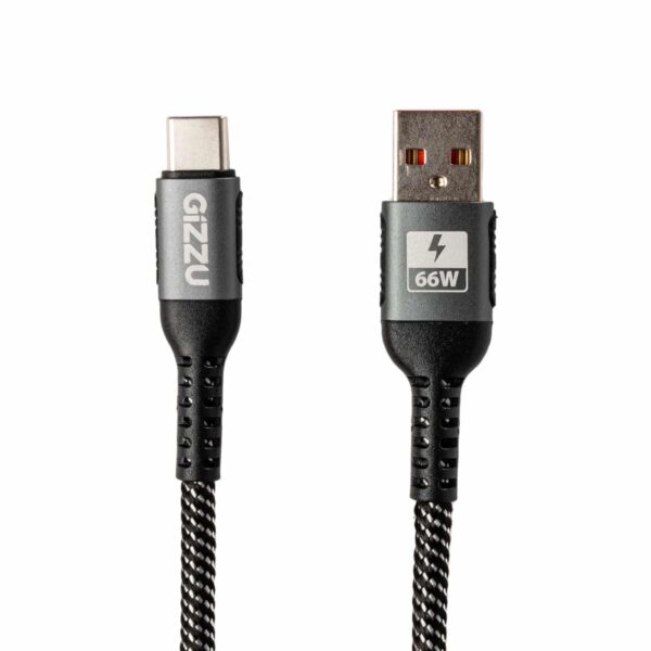 Gizzu 66W 480Mbps Usb To Type-C 2M Cable
