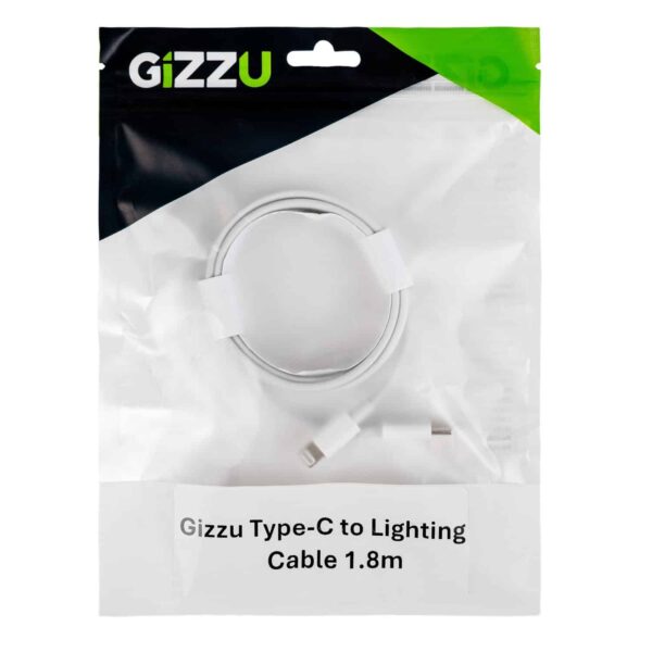 Gizzu Usb Type-C To Lighting Cable 1.8M