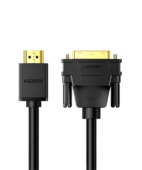 UGREEN HDMI Male to DVI(24+1) Male Cable 2m