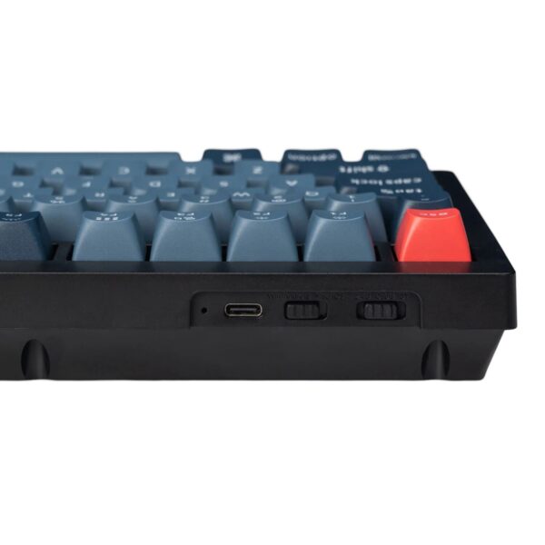Keychron V1 Max Qmk/Via Wireless Custom Mechanical Keyboard | Banana Switches – Black