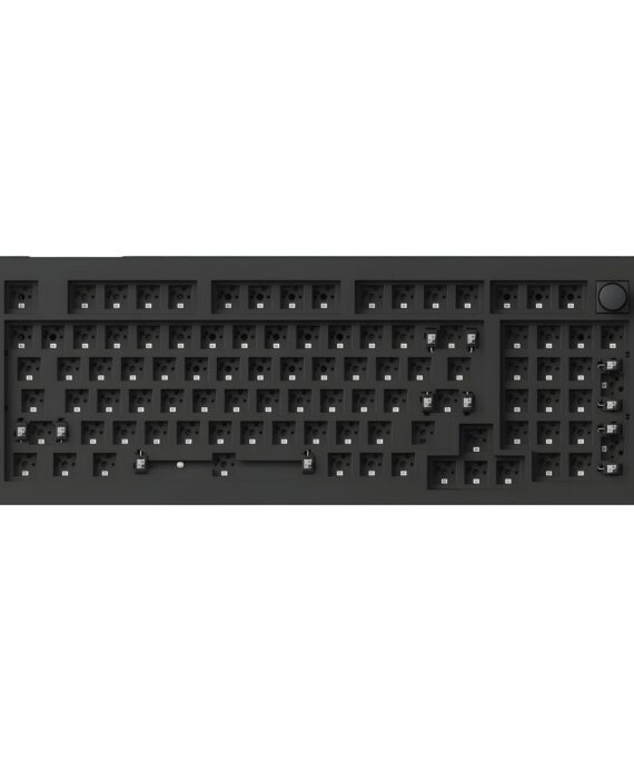 Keychron V5 Max QMK/VIA Wireless Custom Mechanical Keyboard | RED Switch - Black