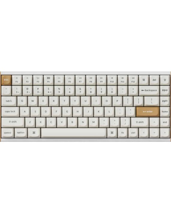 Keychron K2 HE Wireless Special Edition Magnetic Custom Keyboard | NEBULA Switch – White