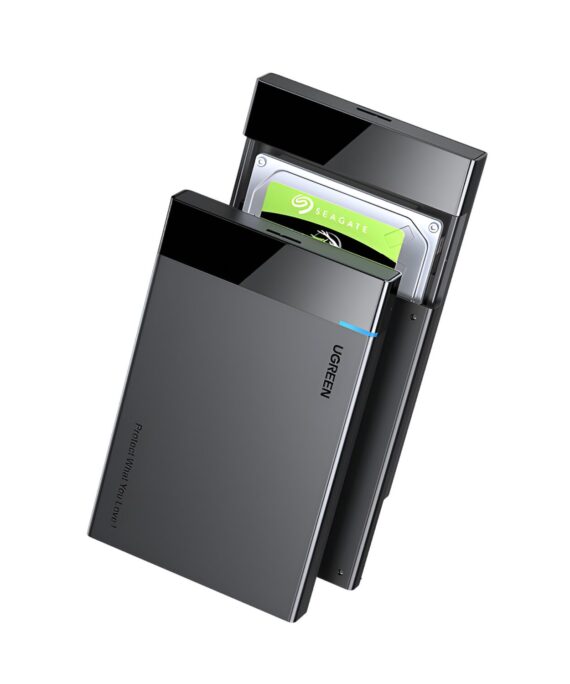 UGREEN 2.5'' SATA Hard Drive USB 3.0 Enclosure, UASP, 6Gbps