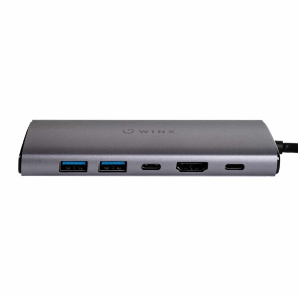 Winx Connect Pro 6-In-1 Type-C Hub 4 Winx Wx Hb111 Connect Pro 6 In 1 Type C Hub Front 0117 Edit1500X1500 96Dpi.jpg