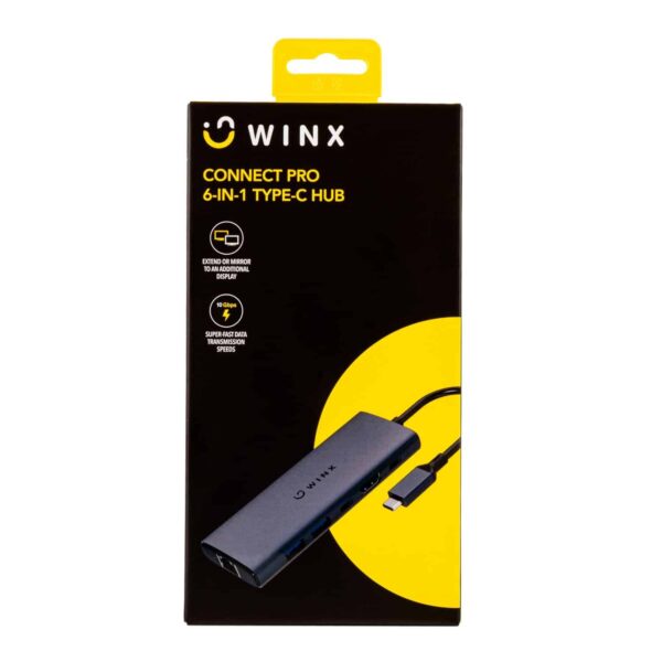 Winx Connect Pro 6-In-1 Type-C Hub 5 Winx Wx Hb111 Connect Pro 6 In 1 Type C Hub 45 0116 Edit1500X1500 96Dpi.jpg