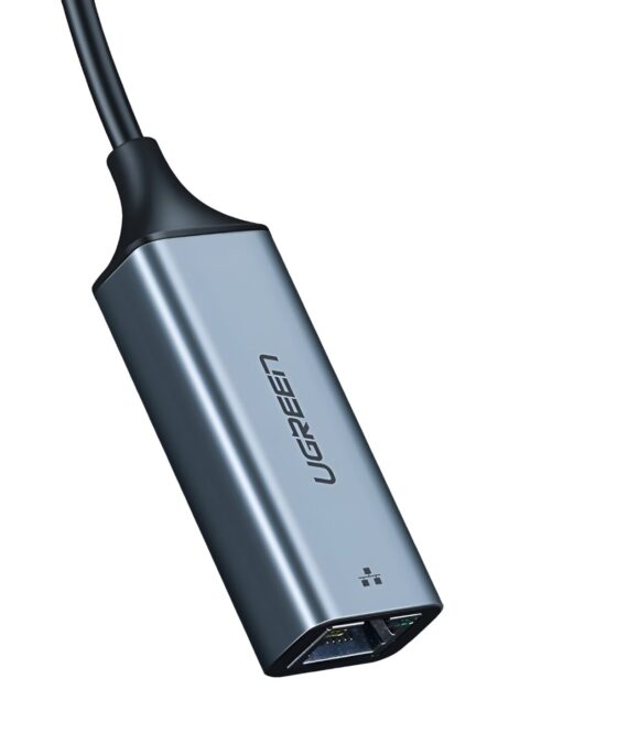 UGREEN CM199-50737 Type-C to Gigabit Ethernet Adapter - Silver