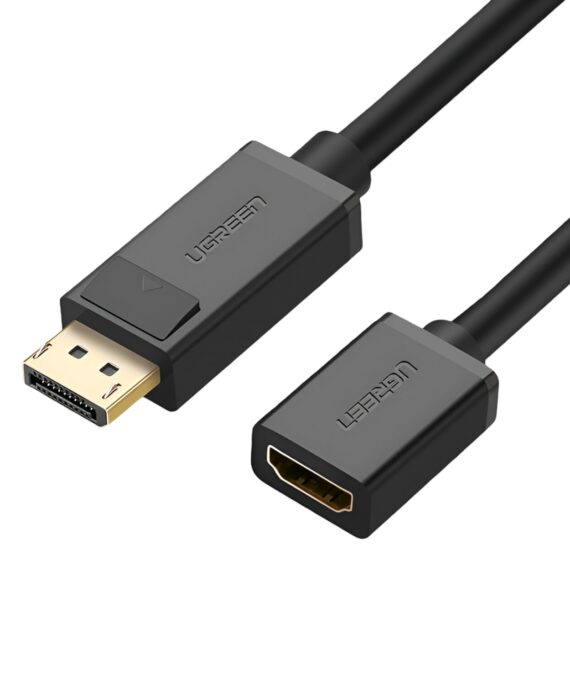 UGREEN DisplayPort to HDMI Adapter – 4K@30Hz, Male to Female Converter