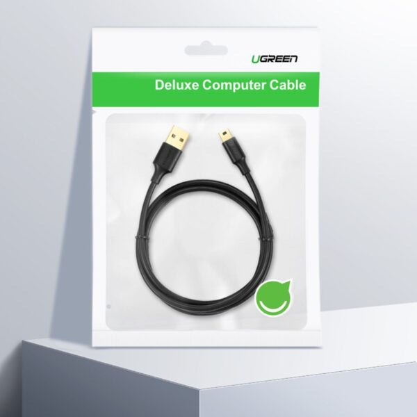 Ugreen Us132 Usb To Mini Usb 2.0, 450Mbps Superspeed Cable - 1M