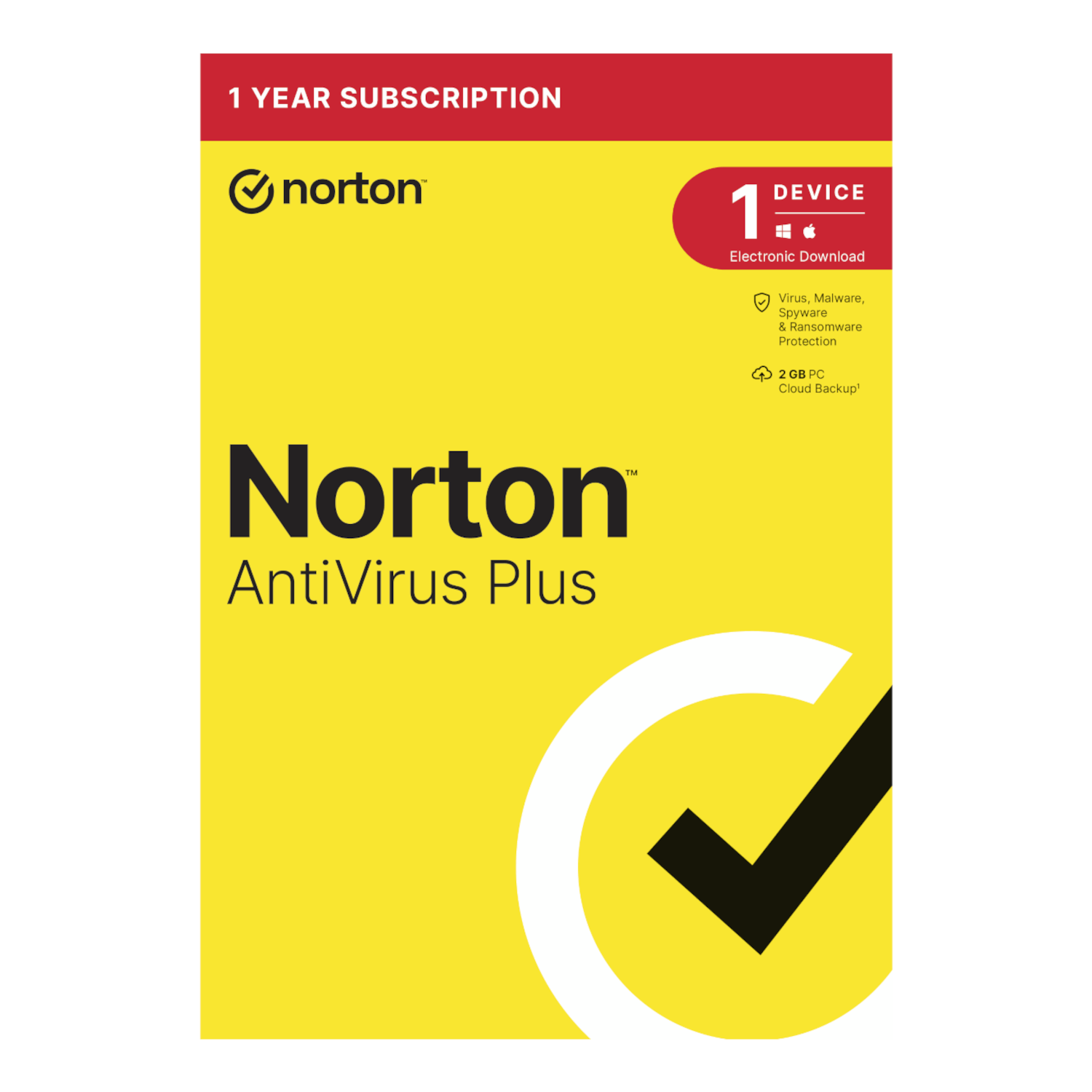 Norton Antivirus Plus 2Gb - 1 Device (Physical Package) 1 Norton Antivirus Plus 2Gb - 1 Device (Physical Package)