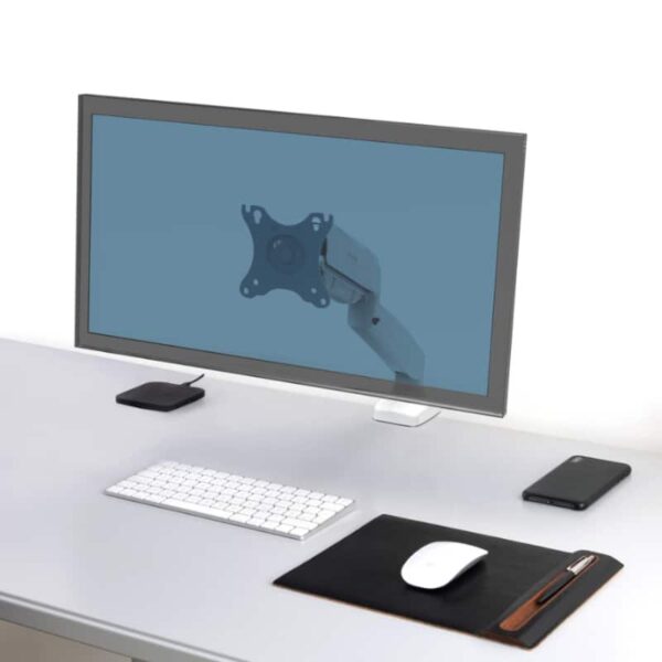 Port Monitor Arm Vesa Single Screen - White 4 Port Monitor Arm Vesa Single Screen - White