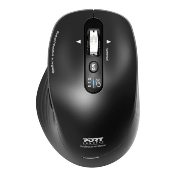 Port Connect Business 2.4Ghz Rechargeable Bluetooth Wireless Mouse - Black 2 910202 Wr 01.Jpg