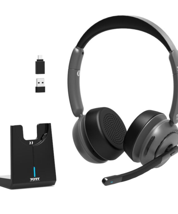 Port Connect ON’R 700 Bluetooth Wireless Headset with Noise Cancellation