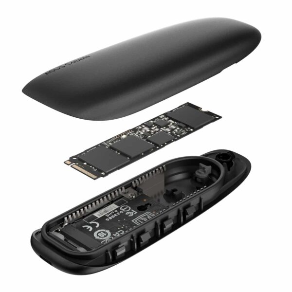 Asus Cobble M.2 Ssd Enclosure - Black 5 Asus Cobble M.2 Ssd Enclosure - Black