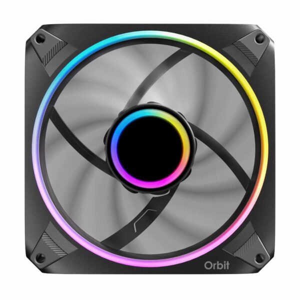 Antec Orbit Pwm 120Mm Argb Fan 3 Pack - Black 2 Antec Orbit 120 3Pk Wr 02A.jpg