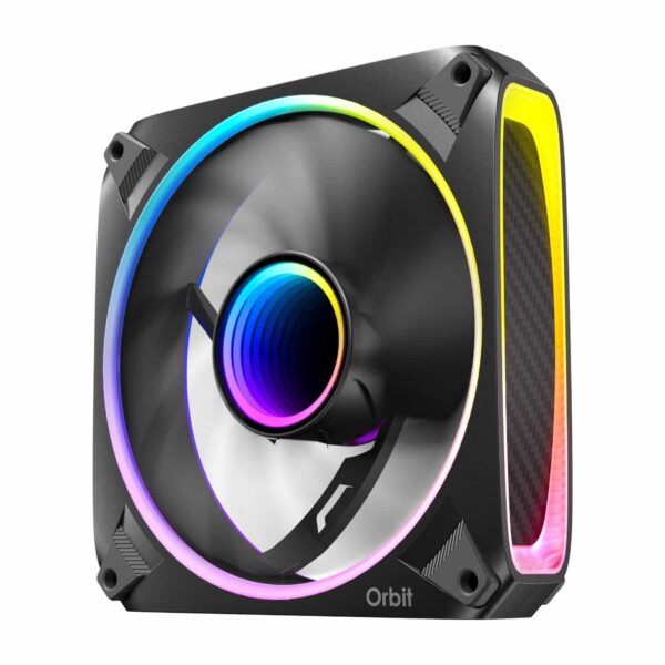 Antec Orbit Pwm 120Mm Argb Fan 3 Pack - Black 3 Antec Orbit 120 3Pk Wr 03A.jpg