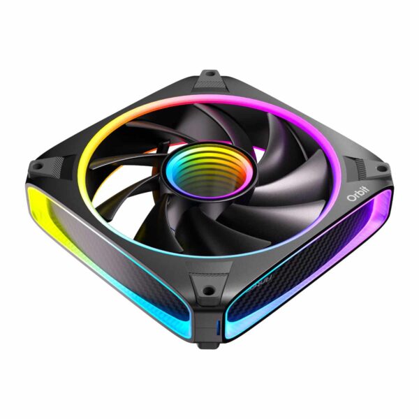 Antec Orbit Pwm 120Mm Argb Fan 3 Pack - Black 5 Antec Orbit 120 3Pk Wr 01A.jpg