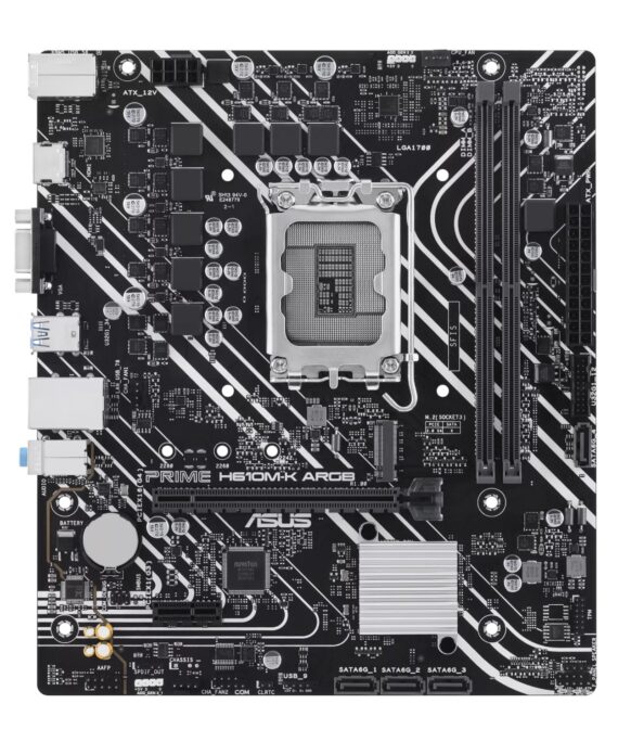 Asus PRIME H610M-K ARGB Intel LGA1700 M-ATX Motherboard