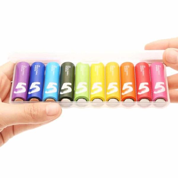 Xiaomi Aa Rainbow Batteries (10 Pack) 2 Xiaomi Aa Rainbow Battery 10 Pack