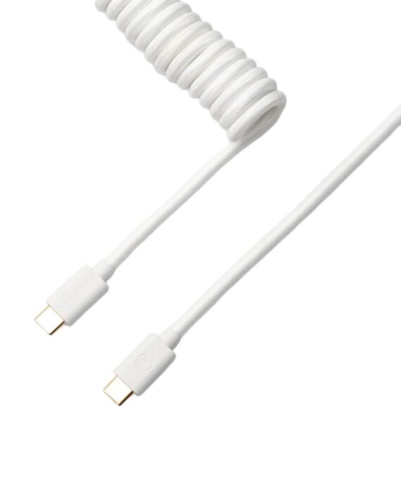 Keychron Coiled Aviator White Cable