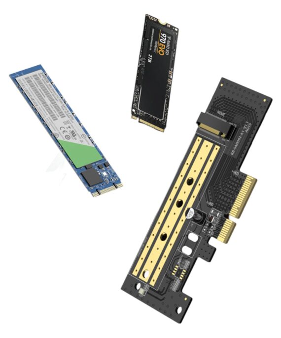 UGREEN CM302 M.2 M/B-Key to PCI-E 3.0 Expansion Card