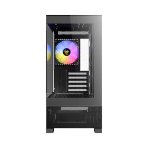 Antec Cx500M Argb Gaming Chassis | M-Atx | Itx | Type-C - Black