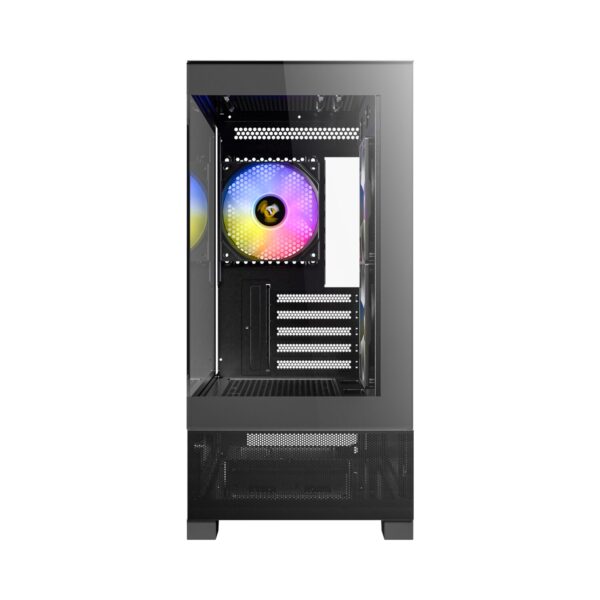Antec Cx500M Argb Gaming Chassis | M-Atx | Itx | Type-C - Black