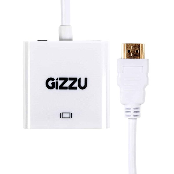 Gizzu 1080P Hdmi To Vga Adapter With Audio