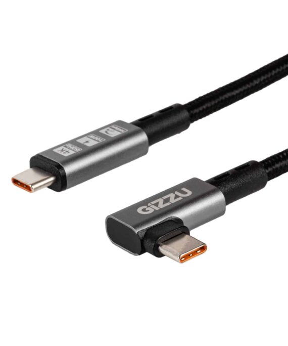 GIZZU GCPCC10010G90 01 100W 10Gbps Type C Angled 1m Cable ANGLED 9154 Edit 2500x2500.jpg