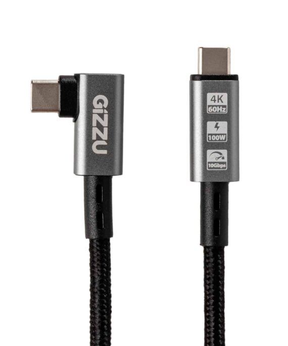 GIZZU GCPCC10010G90 01 100W 10Gbps Type C Angled 1m Cable TOP 9153 Edit 2500x2500.jpg
