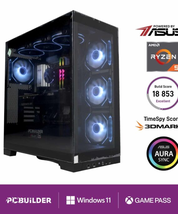 PCBuilder Ryzen 5 7600 MAVERICK Windows 11 Gaming PC