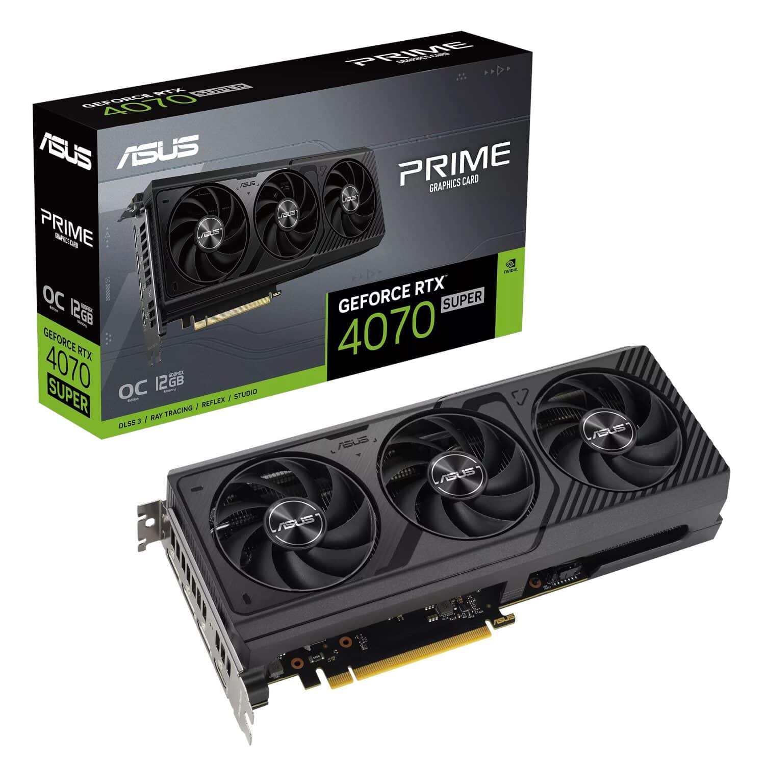 Asus Prime Geforce Rtx 4070 Super Oc 12Gb Graphics Card 1 Prime Rtx4070S O12G Wr 01.Jpg