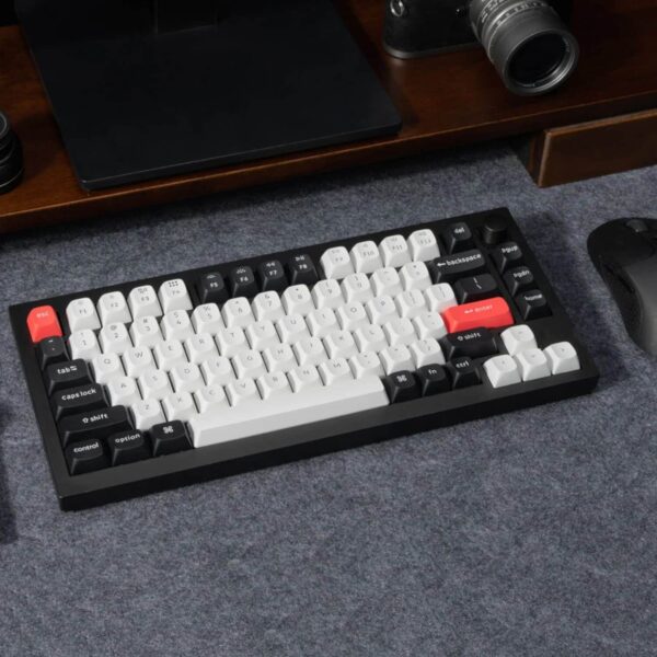 Keychron Q1H-M1 Qmk Wireless Custom Keyboard - Black