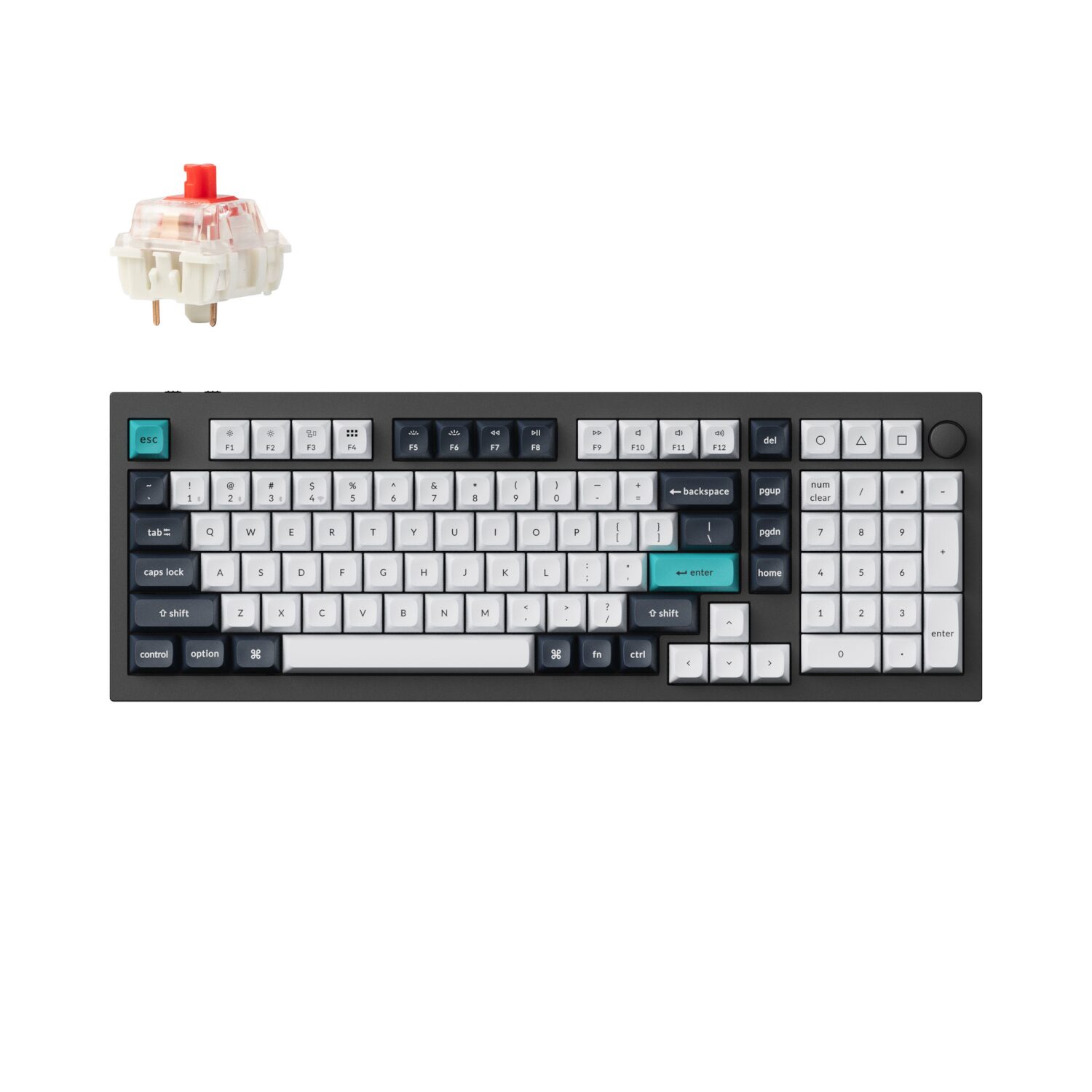 Keychron Q5M-M1 Qmk/Via Wireless Custom Keyboard - Black 1 Keychron Q5M-M1 Qmk/Via Wireless Custom Keyboard - Black
