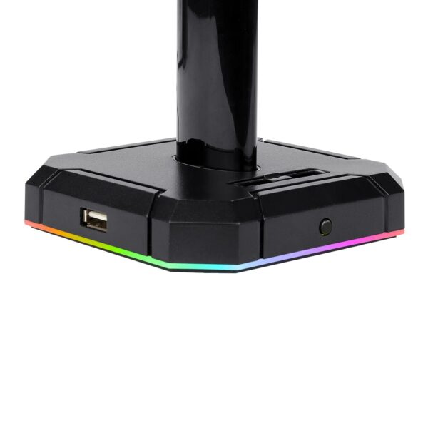 Redragon Ha300 Scepter Pro Rgb Headset Stand With Usb Hub (4 X Usb 2.0, Rgb Lighting) 4 Redragon Ha300 Scepter Pro Rgb Headset Stand With Usb Hub (4 X Usb 2.0, Rgb Lighting)