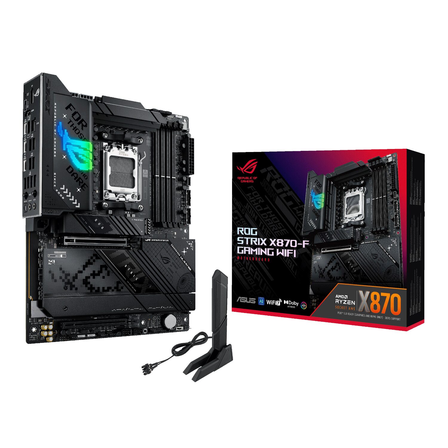 Asus Rog Strix X870-F Gaming Wifi Motherboard - Atx Amd Am5 1 Asus Rog Strix X870-F Gaming Wifi Motherboard - Atx Amd Am5