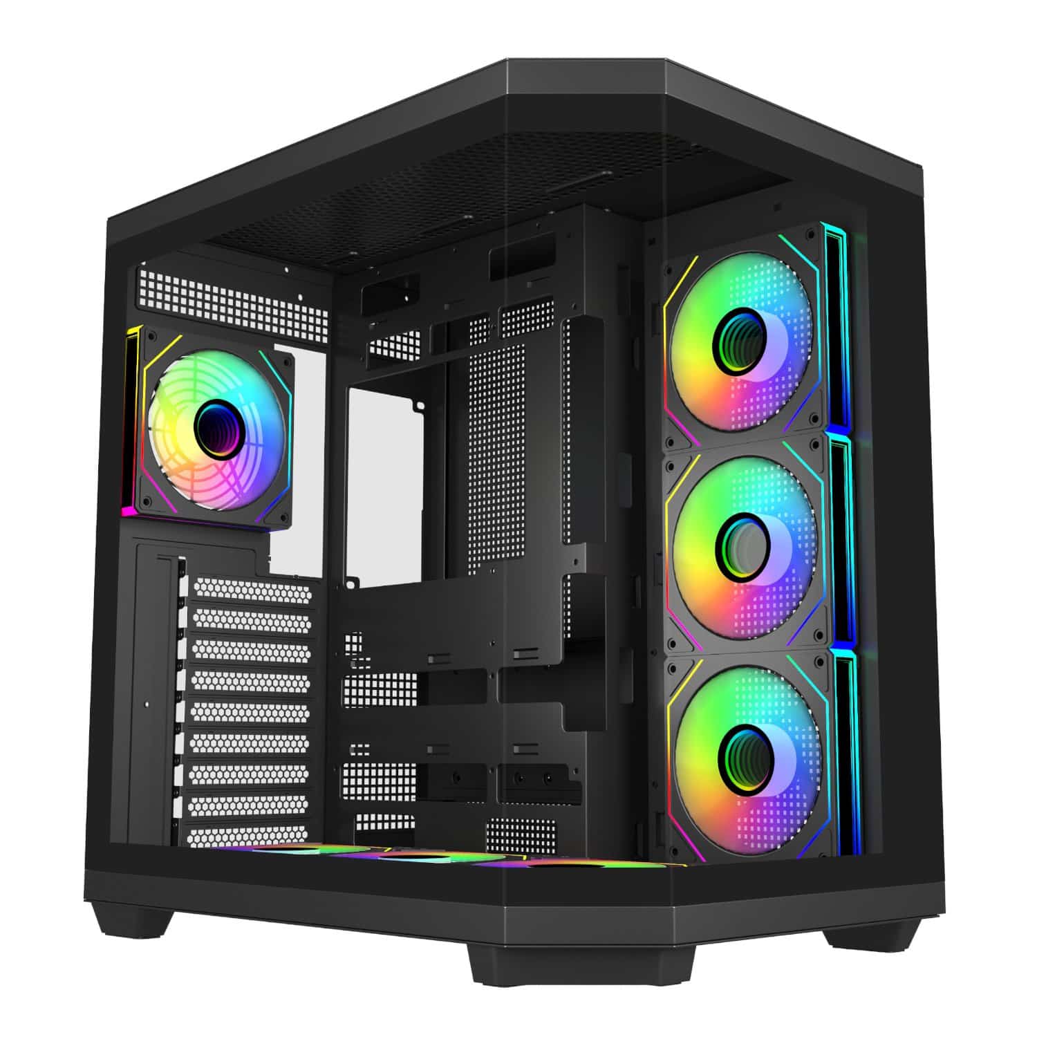 Fsp U580 Argb Atx Ultra Tower Gaming Chassis - Black 1 U580 Ba Fsp U580 Argb Atx Ultra Tower Gaming Chassis Black Wr 01.Jpg