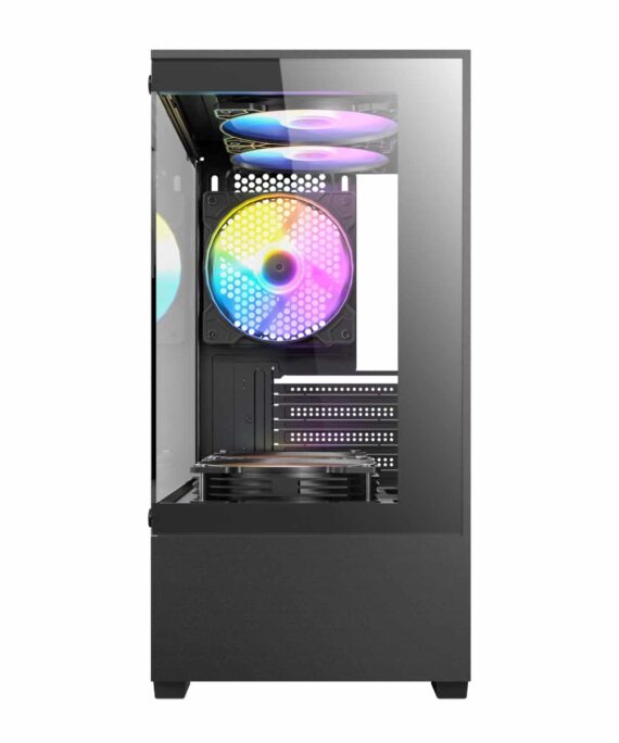 VCX100M RGB ELITE Antec VCX100M RGB Elite M ATX Mini Tower Gaming Chassis wr 02.jpg
