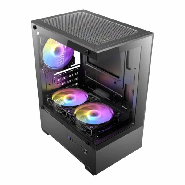 Vcx100M Rgb Elite Antec Vcx100M Rgb Elite M Atx Mini Tower Gaming Chassis Wr 01.Jpg