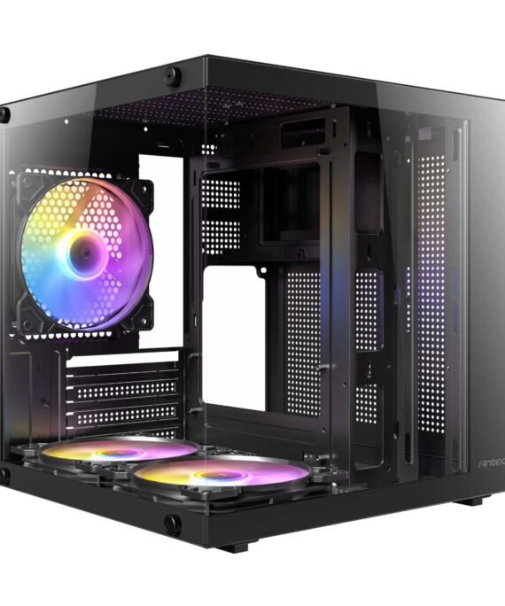 VCX10M RGB Antec VCX10M RGB M ATX Mini Tower Gaming Chassis wr 01.jpg