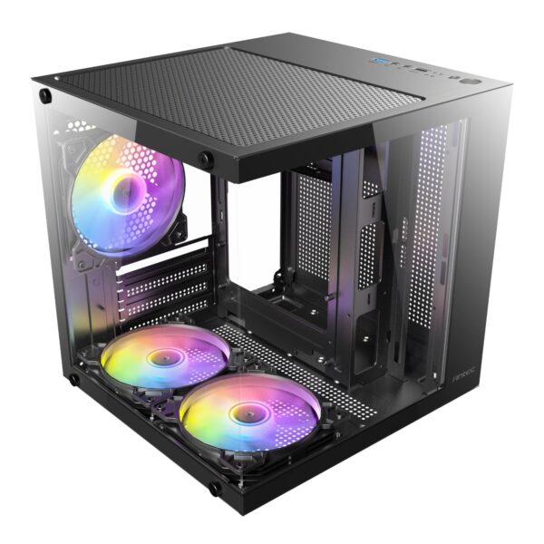 Vcx10M Rgb Antec Vcx10M Rgb M Atx Mini Tower Gaming Chassis Wr 01.Jpg