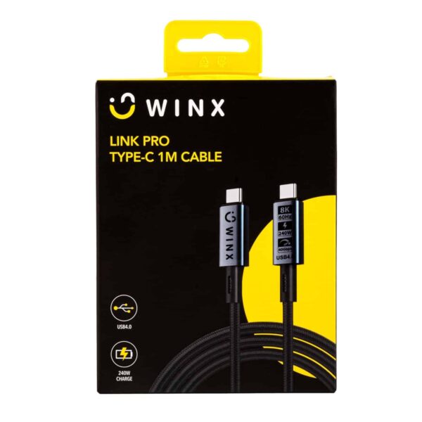 Winx Wx Cb107 Link Pro Type C 1M Cable Angled 9227 Edit 1500X1500 1.Jpg
