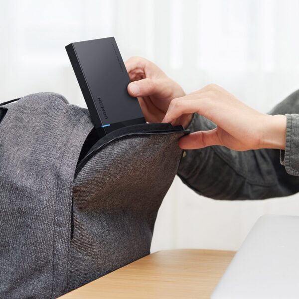 Ugreen Usb 3.0 To 2.5” Sata Hard Drive Enclosure (Non-Detachable Cable)