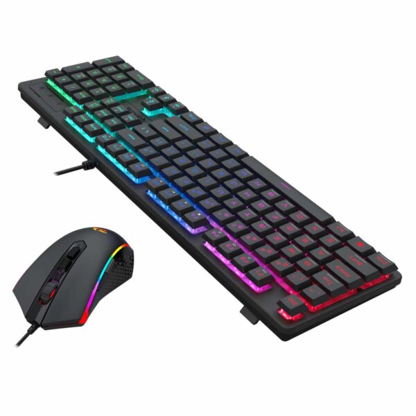 Redragon S107 Rgb Gaming Essentials Wired Gaming Keyboard And Mouse Bundle 4 Redragon S107 Rgb Gaming Essentials Wired Gaming Keyboard And Mouse Bundle