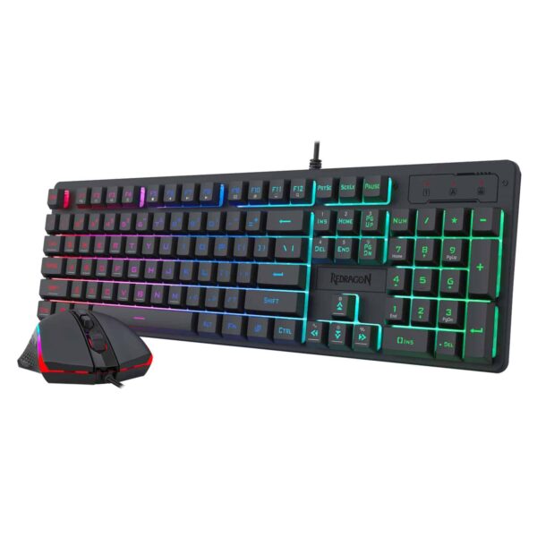 Redragon S107 Rgb Gaming Essentials Wired Gaming Keyboard And Mouse Bundle 6 Redragon S107 Rgb Gaming Essentials Wired Gaming Keyboard And Mouse Bundle