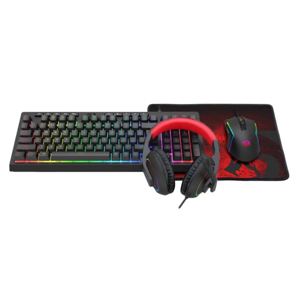 Redragon 4-In-1 Keyboard | Mouse | Mousepad | Rgb Headset Gaming Combo 2 Rd S148 Redragon 4In1 Gaming Combo Wr 02.Jpg
